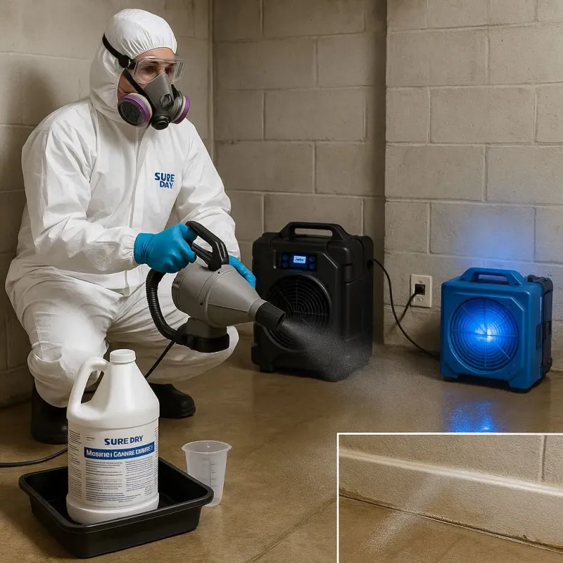 Sanitization and Odor Removal process in Shell Valley, ND