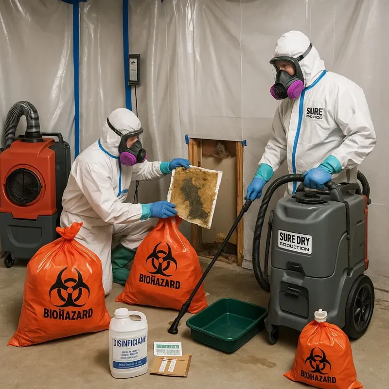 Contaminated Water Handling Protocols process in Shell Valley, ND